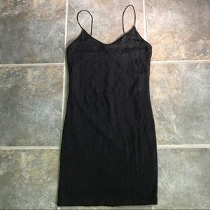 Forever 21 Black Lace Mini Dress